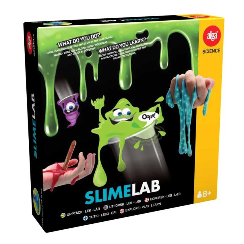 Alga Slime Lab Experimentlåda med slime